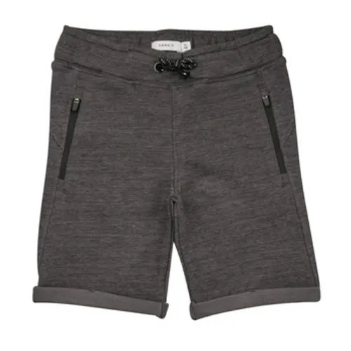 Name it  NKMSCOTTT SWE LONG SHORTS  boys's Children's shorts in Grey