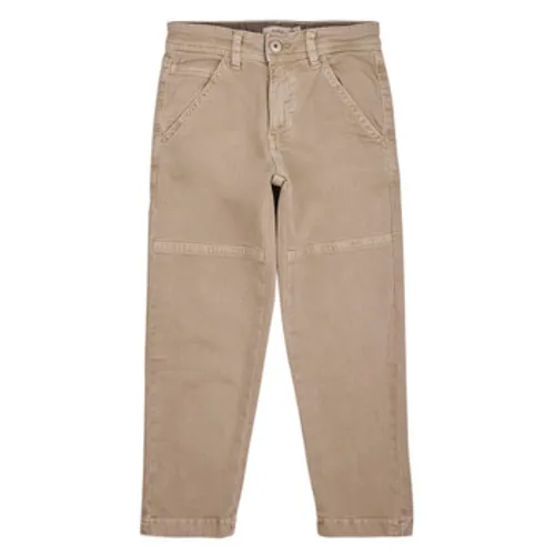 Name it  NKMSILAS TAPERED TWI PANT 1320-TP  boys's Children's jeans in Beige