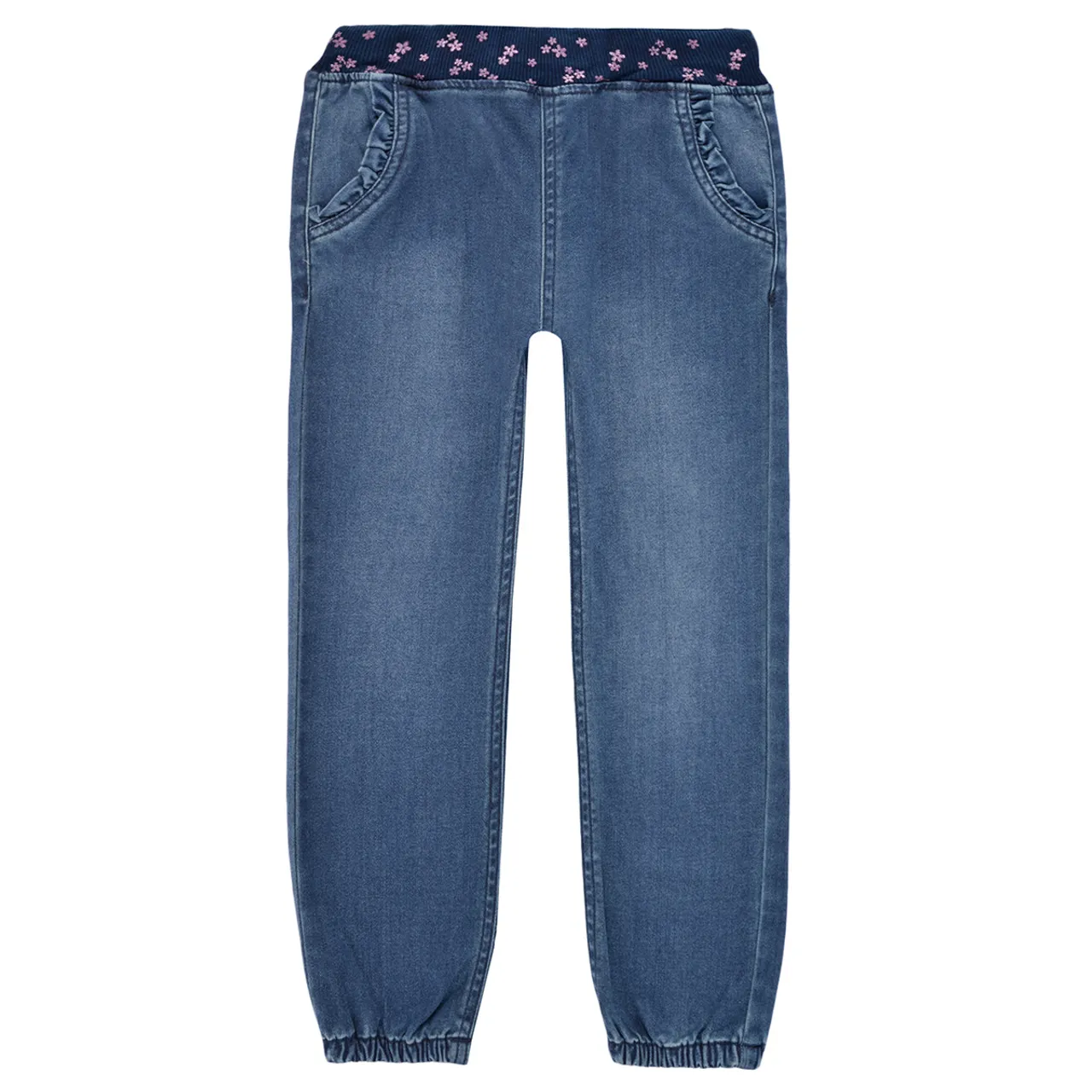 Name it  NMFBIBI  girls's Children's jeans in Blue