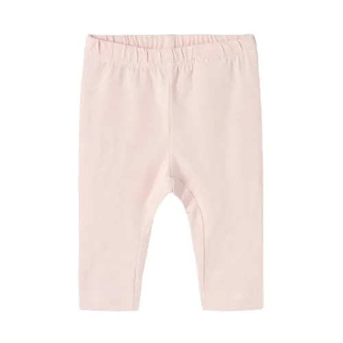 name it , Soft Cotton Kids Leggings ,Pink female, Sizes: