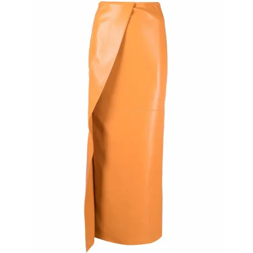 Nanushka , Neve Skirt ,Orange female, Sizes:
