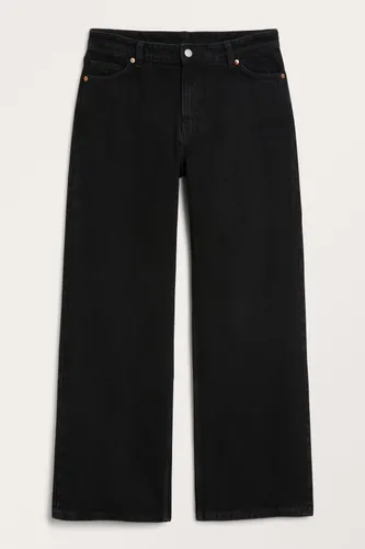Naoki low waist loose jeans - Black