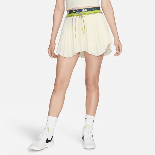 Naomi Osaka Women's Skirt - White - Polyester