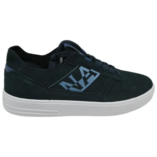 Napapijri , Blue Marine Suede Sneakers ,Multicolor male, Sizes: