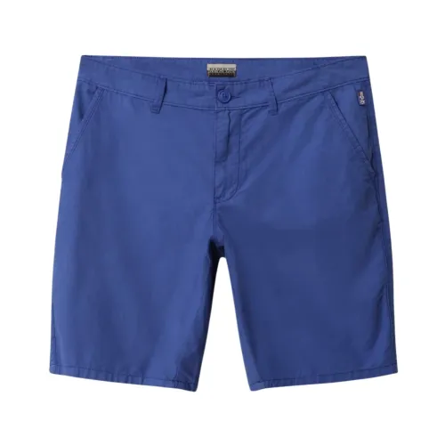 Napapijri , Casual Shorts ,Blue male, Sizes: