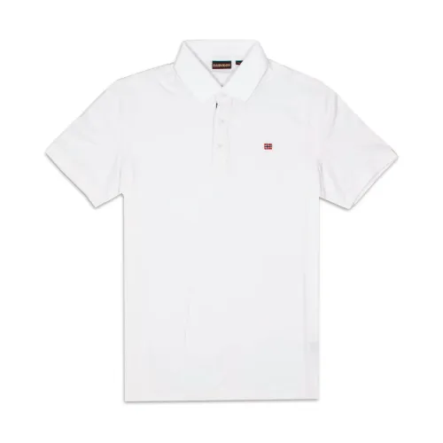 Napapijri , Np0A4Gb30021 Polo Shirts ,White male, Sizes: