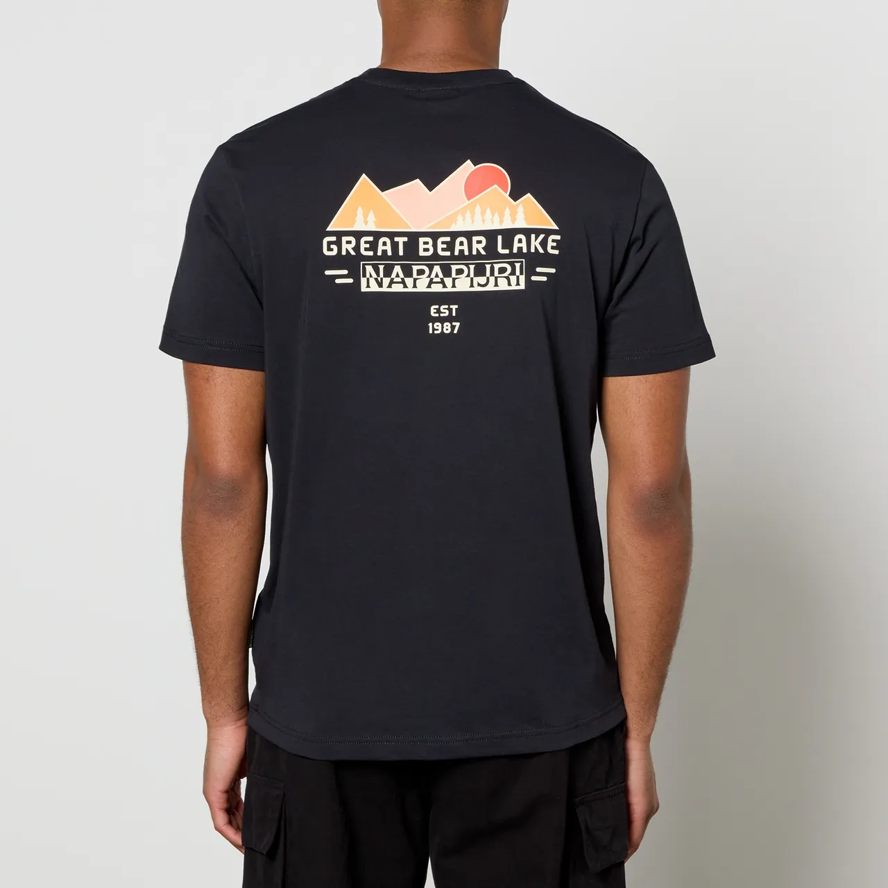 Napapijri Tahi Graphic Cotton-Jersey T-Shirt