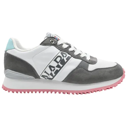 Napapijri , White Cap Grey Sneakers ,Multicolor female, Sizes: