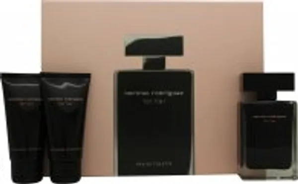 Narciso Rodriguez for Her Gift Set 50ml EDT + 50ml Body Lotion + 50ml Shower Gel