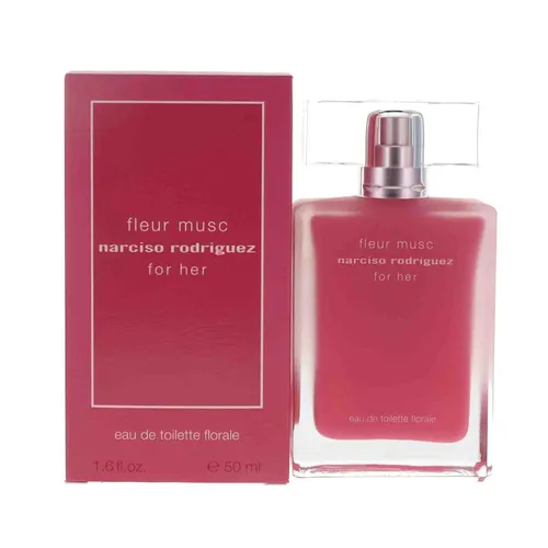 Narciso Rodriguez For Her Narciso Rodriguez Fleur Musc Eau De Toilette Florale 50ml Spray for Her