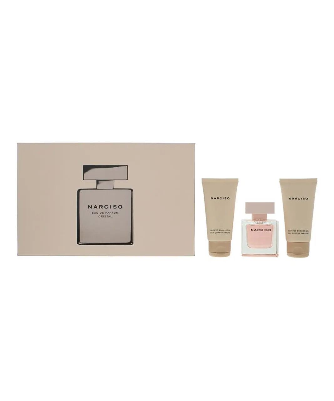 Narciso Rodriguez Womens Cristal Eau de Parfum 50ml Gift Set - One Size