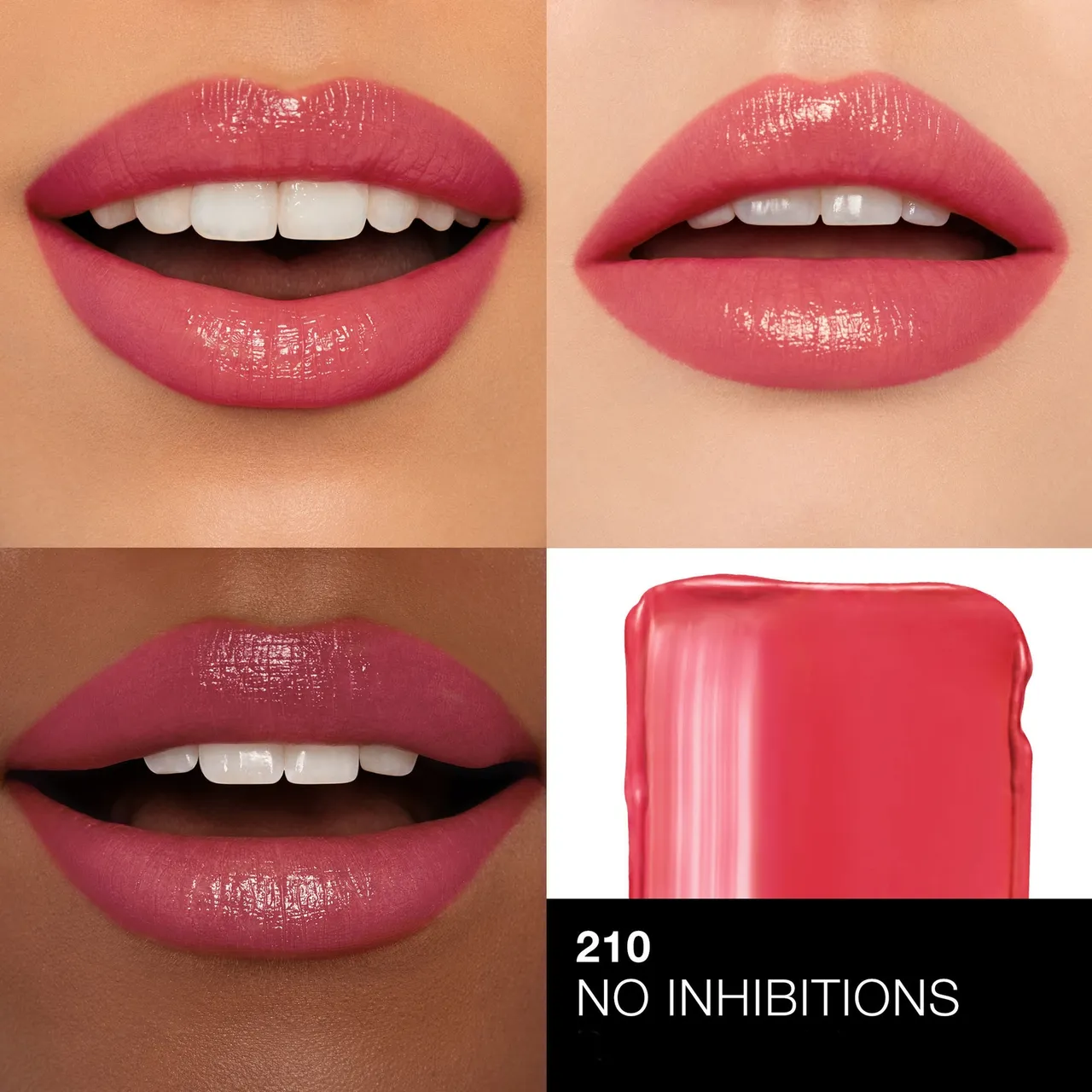 NARS Afterglow Sensual Shine Lipstick 1.5g (Various Shades) - No Inhibitions
