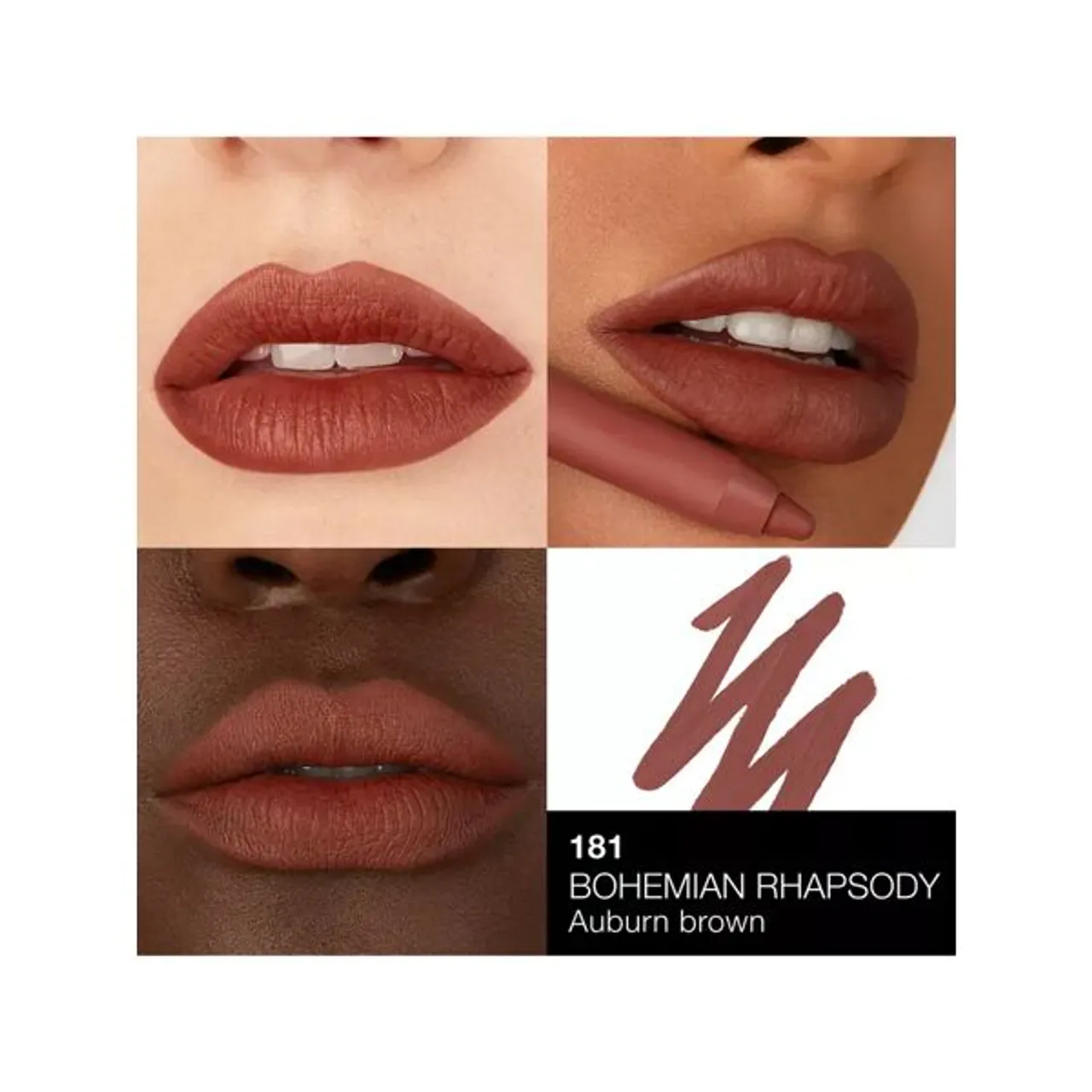 NARS Powermatte High-Intensity Lip Pencil - 181 Bohemian Rhapsody - Unisex