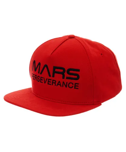 NASA Mens Snapback cap with adjustable strap MARS17C men - Red - One