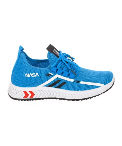 NASA Womenss high-top lace-up style sports shoes CSK2038 - Blue