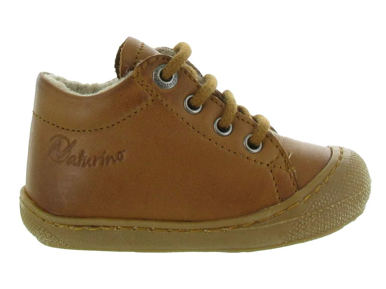 Naturino Cocoon-First-Steps Leather Shoes Beige 22