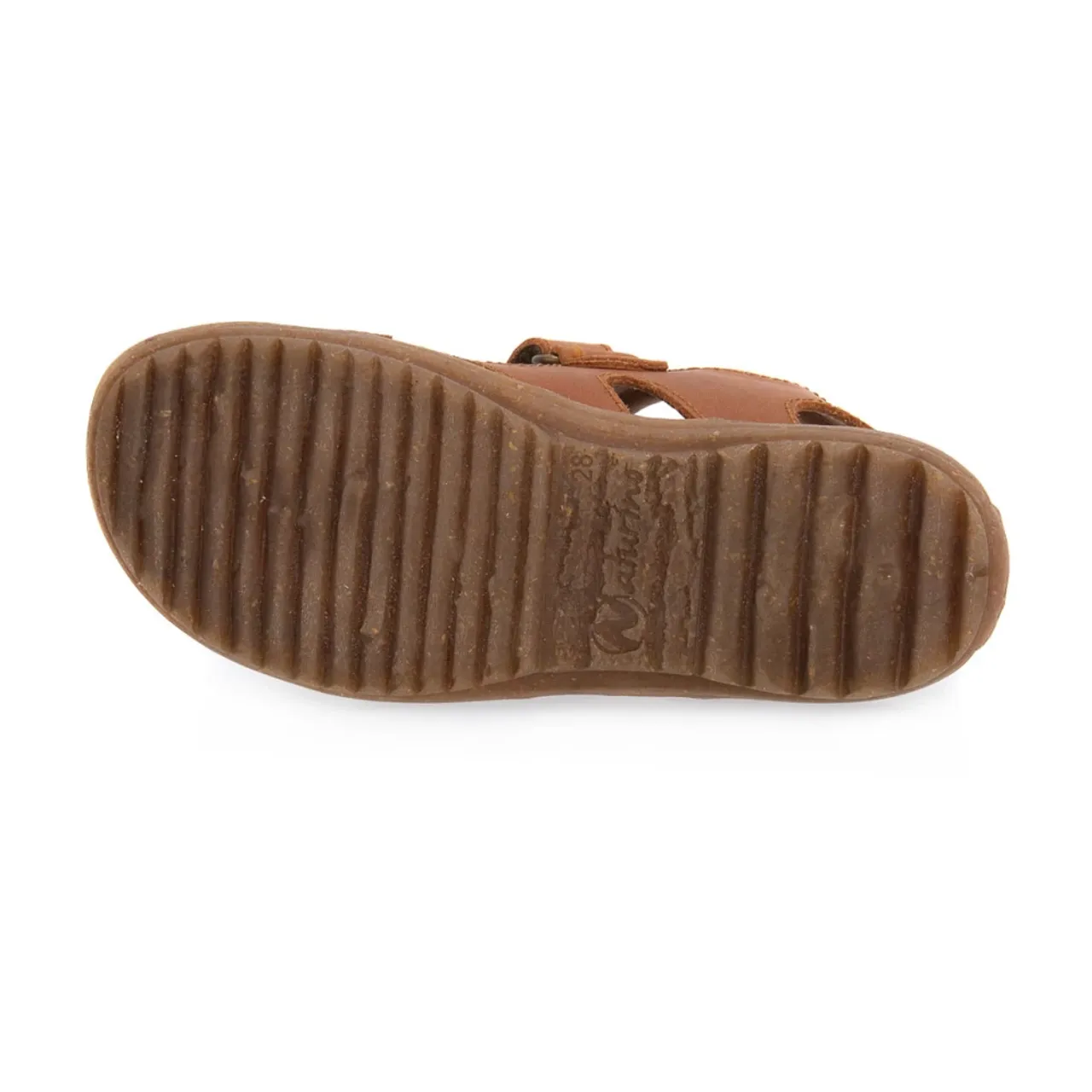 Naturino , Flat Sandals ,Brown unisex, Sizes: