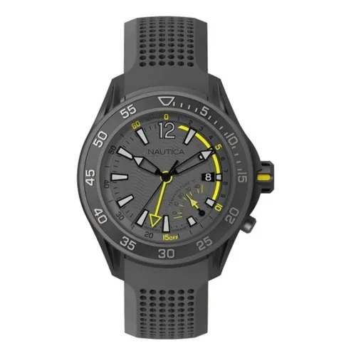 Nautica Mens Analogue Quartz Watch with Silicone Strap