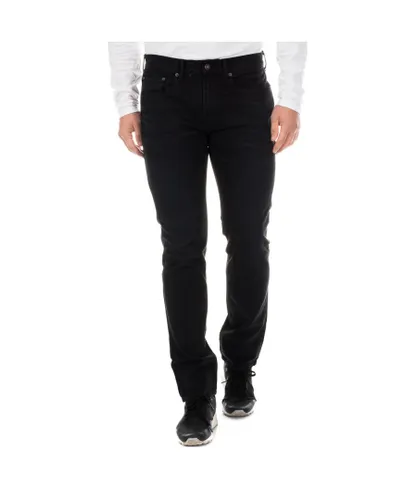 Nautica Mens Long Jeans with breathable fabric 5P3906 - Black Cotton