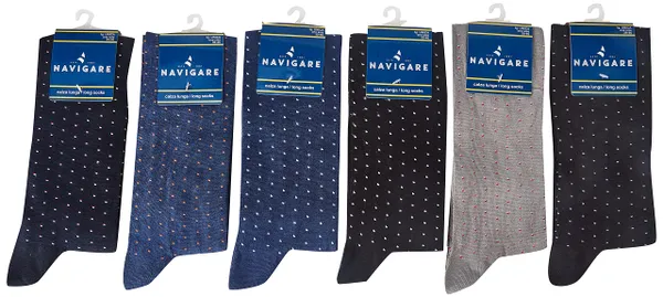 Navigare Men's Knee high Socks (Pack of 12) Ankle