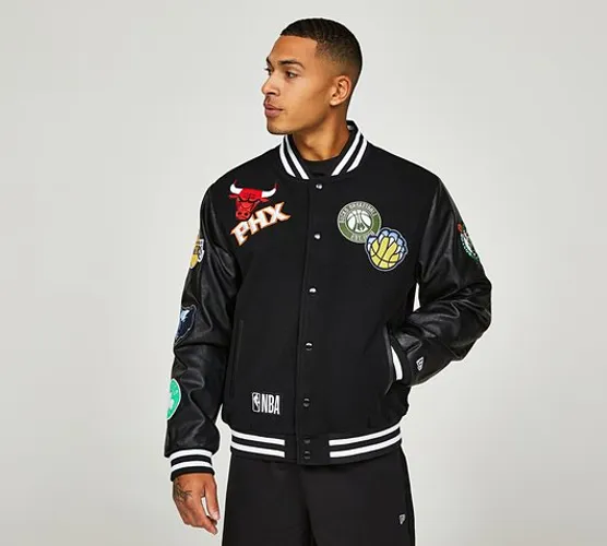NBA Multi Badge Varsity Jacket