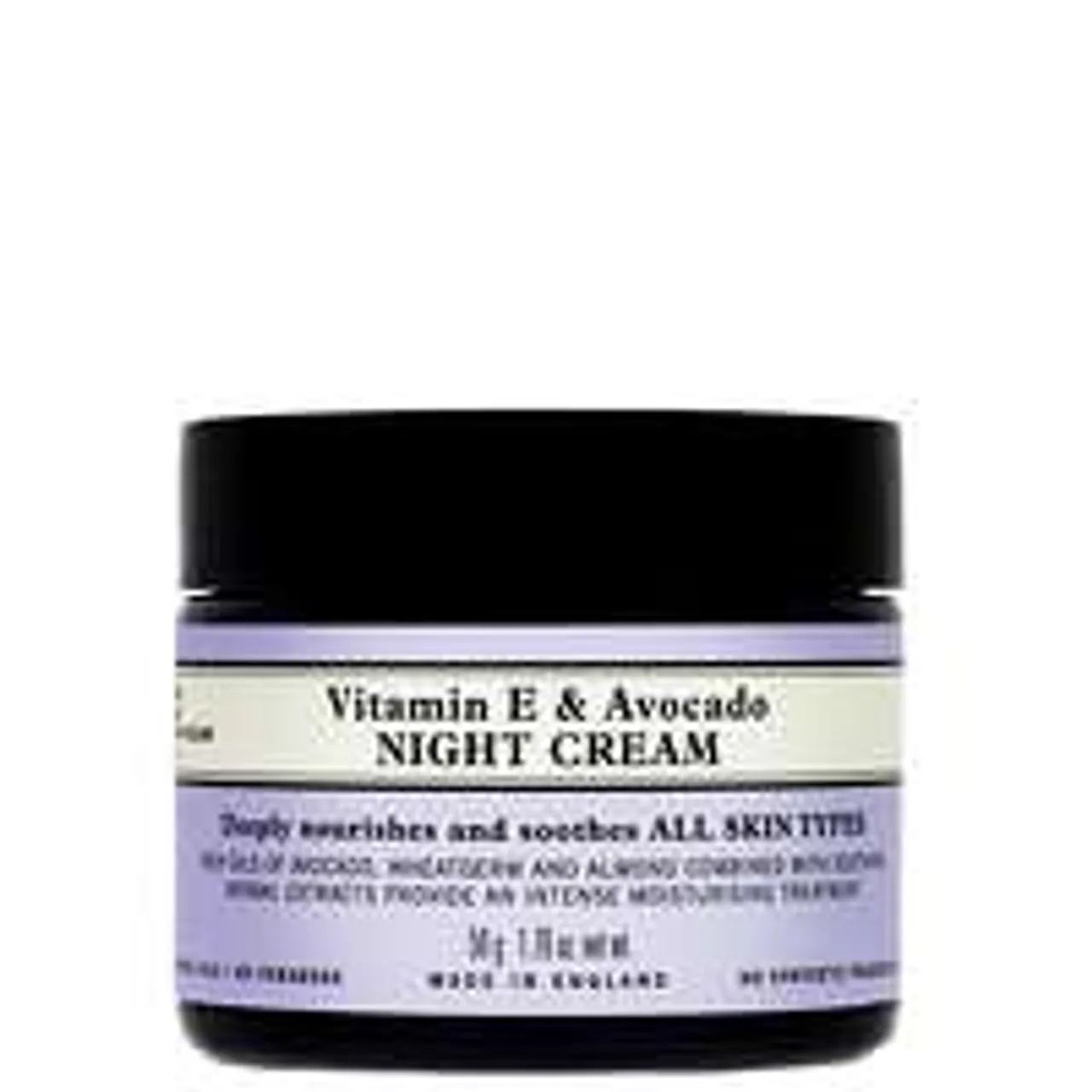 Neal's Yard Remedies Facial Moisturisers Vitamin E and Avocado Night Cream 50g