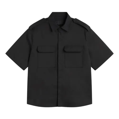 Neil Barrett , Urban Military Shirt ,Black male, Sizes:
