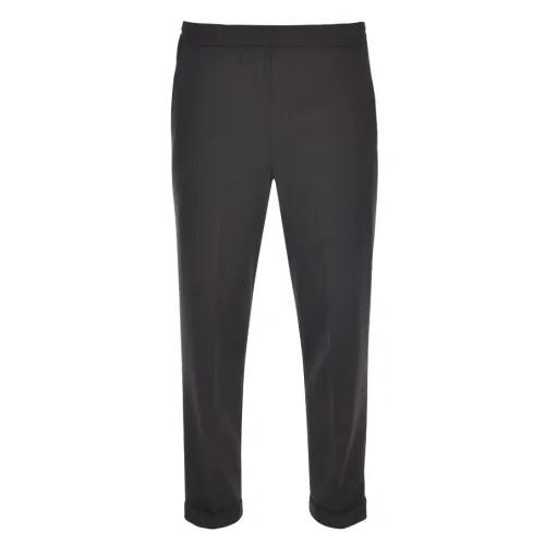 Neil Barrett , Wool Blend Tailored Trousers ,Black male, Sizes: