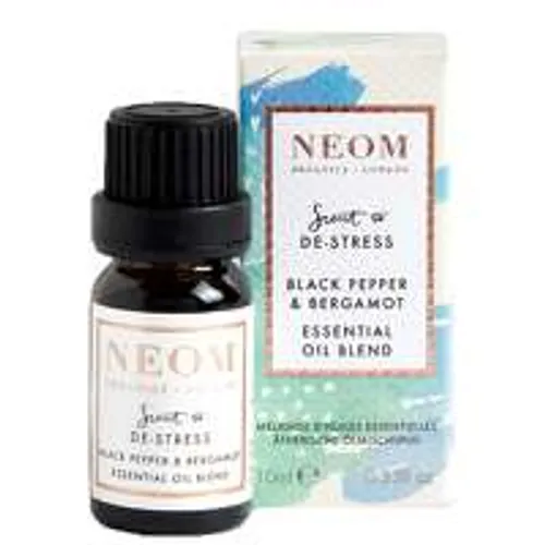 Neom Organics London Scent To De-Stress Black Pepper and Bergamot Essential Oil Blend 10ml