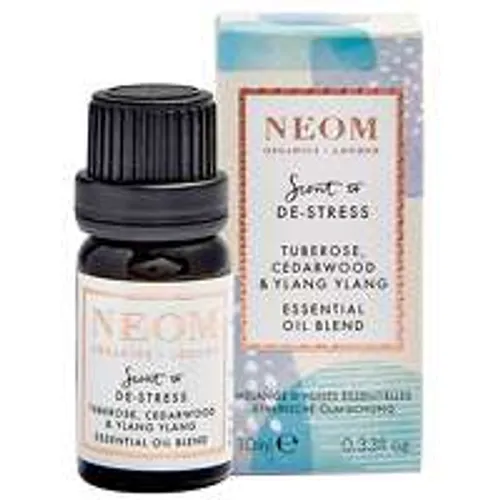 Neom Organics London Scent To Make You Happy Tuberose and Cedarwood and Ylang Ylang Essential Oil Blend 10ml