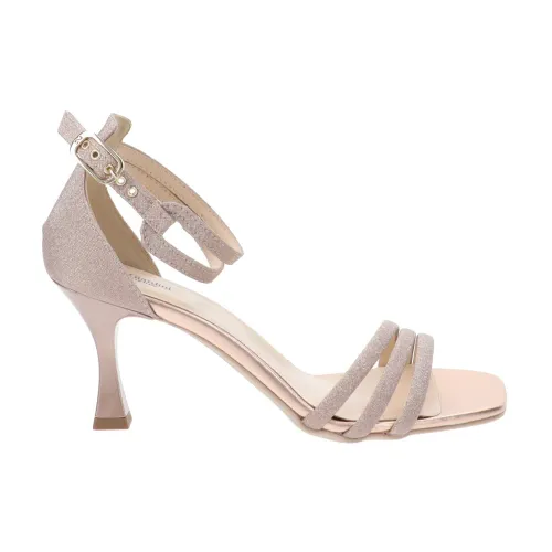 Nerogiardini , High Heel Sandals ,Pink female, Sizes: