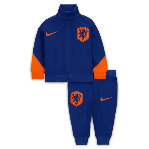 Netherlands Strike Baby/Toddler Nike Dri-FIT Football Knit Tracksuit - Blue - Polyester