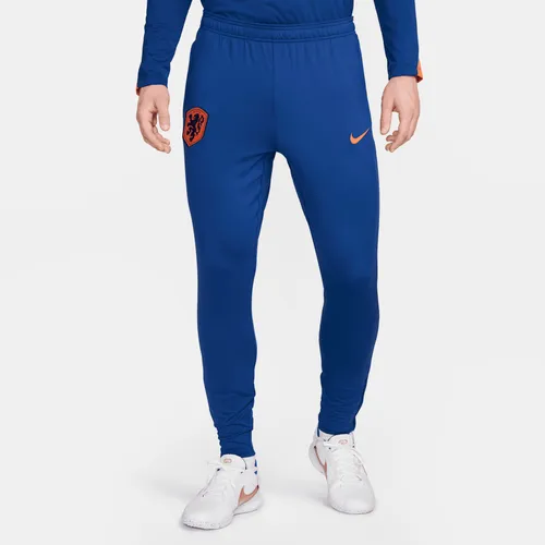 Netherlands Strike Men's Nike Dri-FIT Football Knit Pants - Blue - Polyester