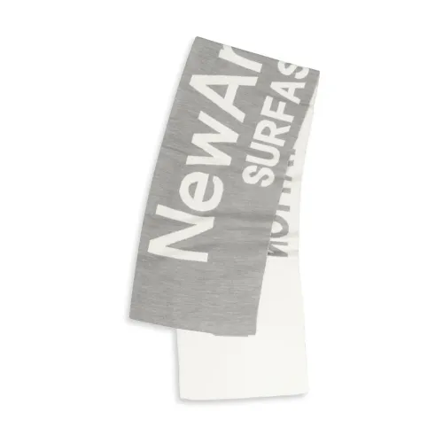 New Amsterdam Surf Association , Men Gray Cotton Scarf ,Gray male, Sizes: ONE