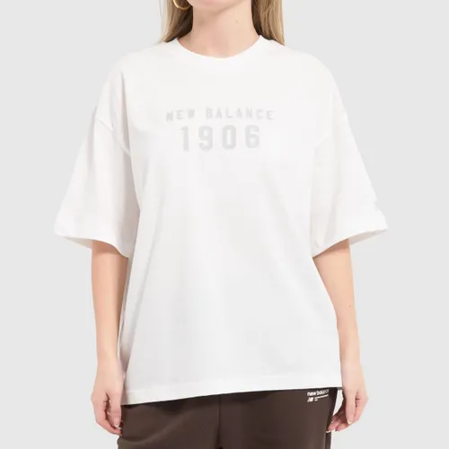 New Balance 1906 Oversized T-shirt in White