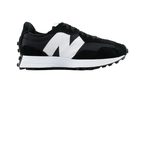 New Balance , 327 Low Top Sneakers ,Black male, Sizes: