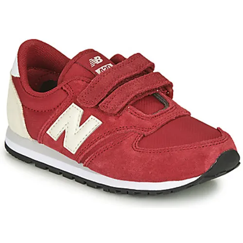 New Balance  420  boys's Children's Shoes (Trainers) in Red