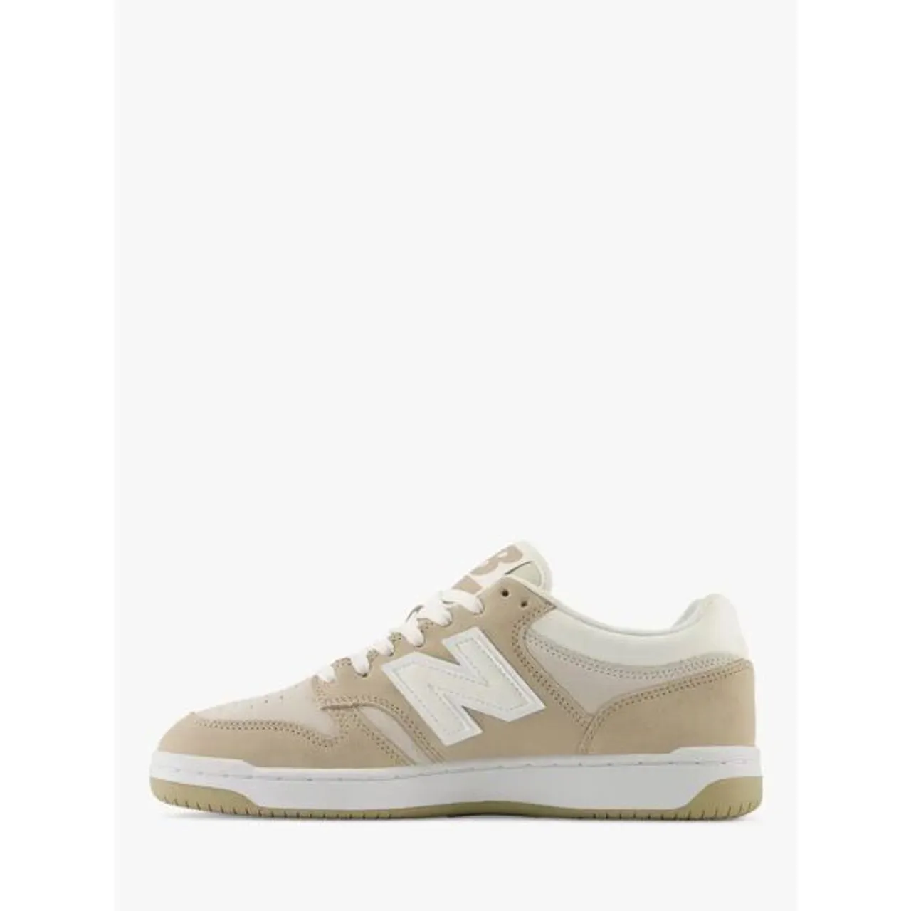 New Balance 480 Lace Up Trainers - Natural - Male
