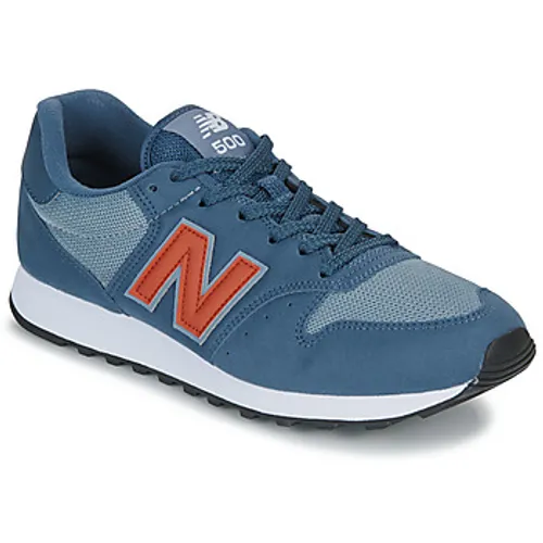 New Balance  500  men's Shoes (Trainers) in Blue