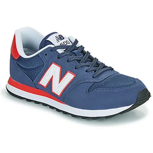 New Balance  500  men's Shoes (Trainers) in Marine