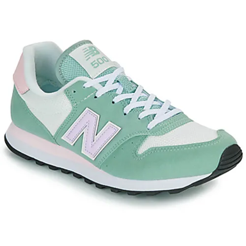 New Balance  500  women's Shoes (Trainers) in Green