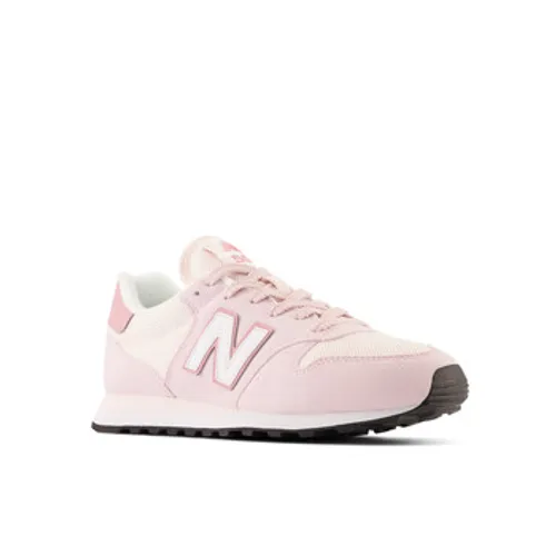 New Balance  500  women's Shoes (Trainers) in Pink