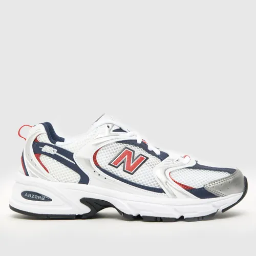 New Balance 530 Trainers In White Multi