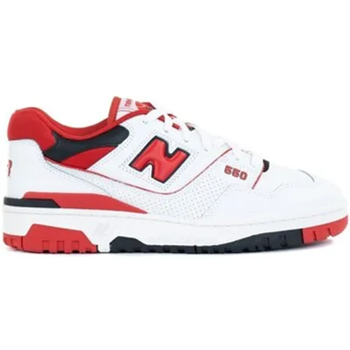 New Balance  550  men's Shoes (Trainers) in White