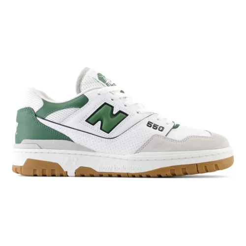 New Balance , 550 White Green Basketball Sneaker ,Multicolor male, Sizes: