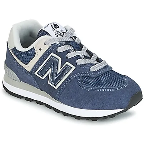 New Balance  574  boys's Children's Shoes (Trainers) in Blue