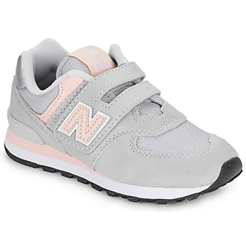 New Balance  574  girls's Children's Shoes (Trainers) in Beige