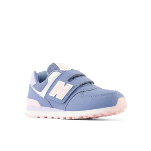 New Balance  574  girls's Children's Shoes (Trainers) in Blue