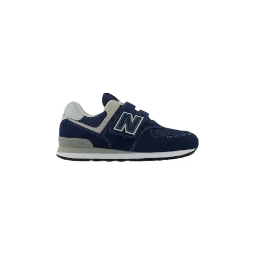 New Balance , 574 Sneakers with Reflective Details and Retro Eyelets ,Blue male, Sizes: