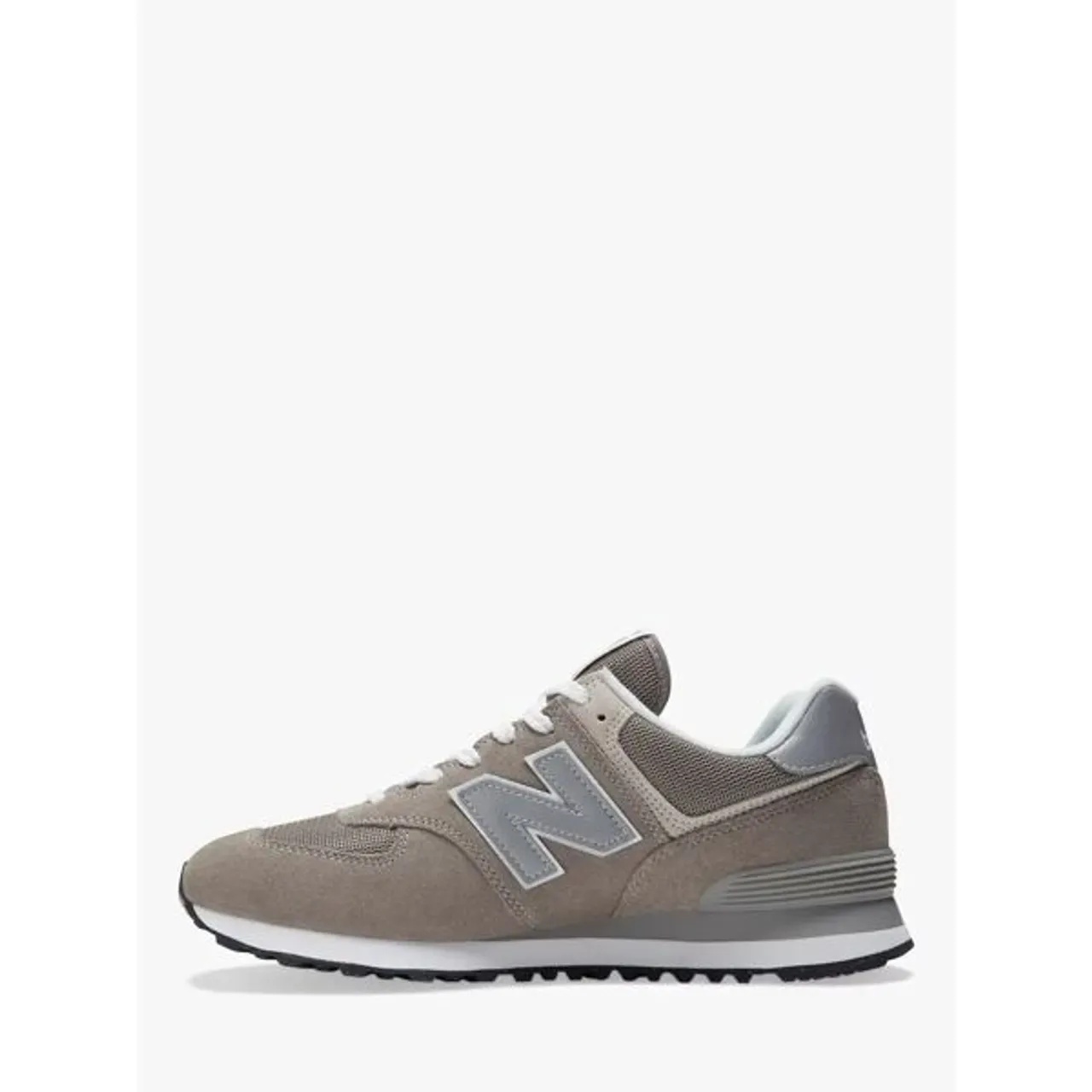 New Balance 574 Suede Trainers - Grey/White - Male